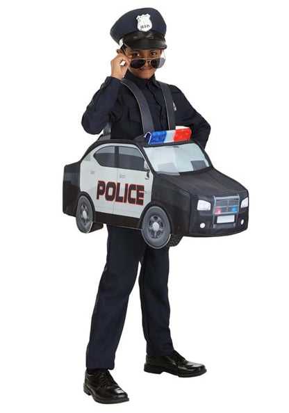 Ride In Police Car Costume for Kids - US 7934