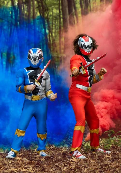 Kid's Power Rangers Dino Fury Blue Ranger Costume - US 5440