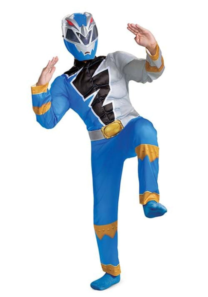 Kid's Power Rangers Dino Fury Blue Ranger Costume - US 5440