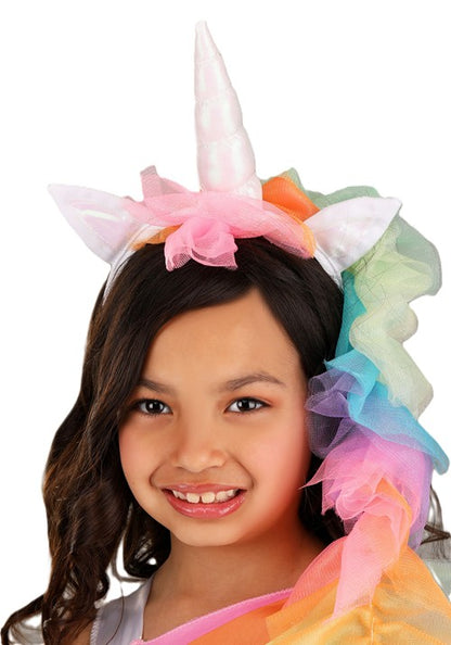 Rainbow Unicorn Costume for Girls - US 5958