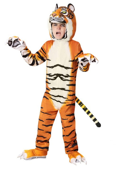 Kid's Realistic Tiger Costume - US 2136