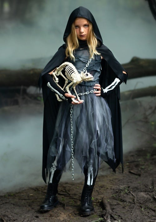 Kid's Reaper Girl Costume - US 2766