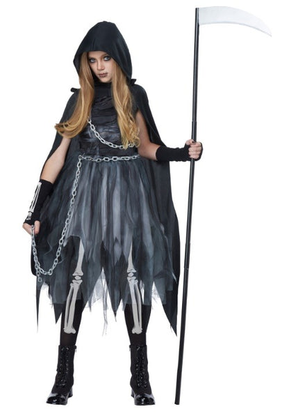Kid's Reaper Girl Costume - US 2766