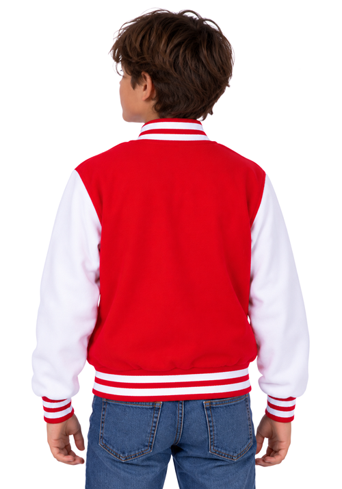 Child Red Letterman Jacket Costume - US 7980