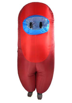 Red Sus Crewmate Killer Costume for Kids - US 0907