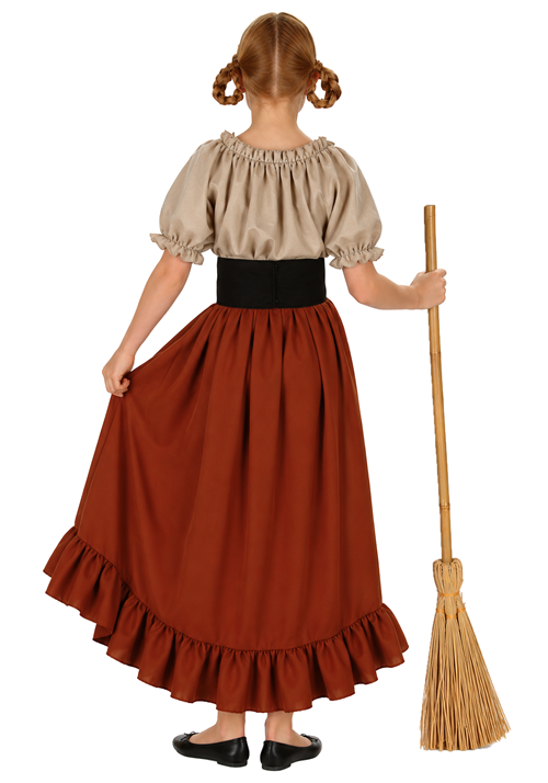 Girl's Renaissance Peasant Costume Dress - US 6953