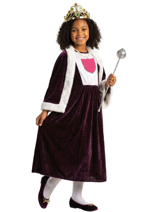 Girl's Royal Queen Costume Dress - US 0086