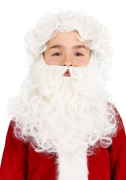 Boy's Santa Wig and Beard Costume Accessory - US 5070