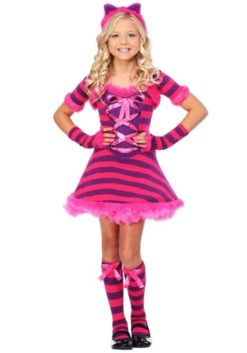 Child Sassy Wonderland Cat Costume - US 2866