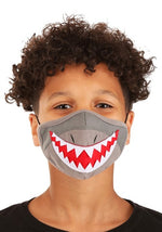 Kid's Shark Sublimated Face Mask - US 2629