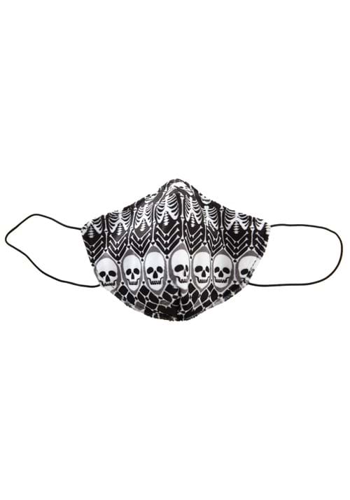 Skeleton Pattern Sublimated Kid's Face Mask - US 9973