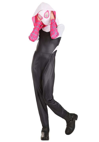 Girl's Marvel Spider-Gwen Jumpsuit Costume - US 3637