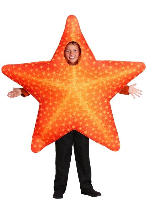 Orange Starfish Kid's Costume - US 6986