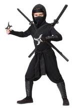 Stealth Shinobi Ninja Kid Costume - US 8443