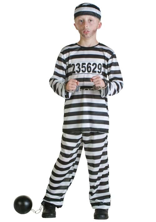 Boys Prisoner Costume - US 2888