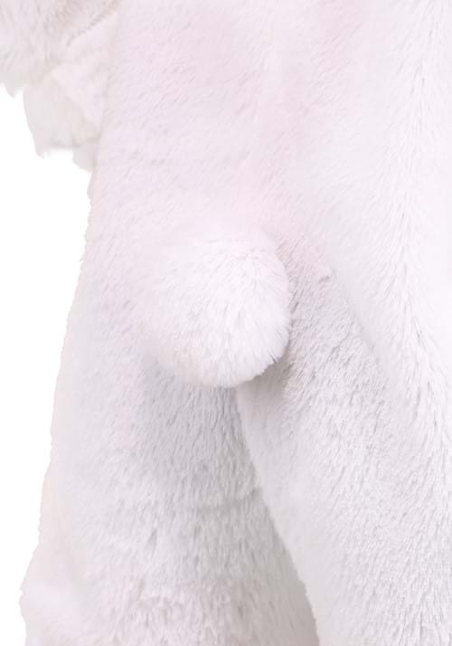 Kid's Open Face White Bunny Costume - US 5278