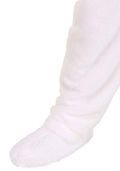 Kid's Open Face White Bunny Costume - US 5278