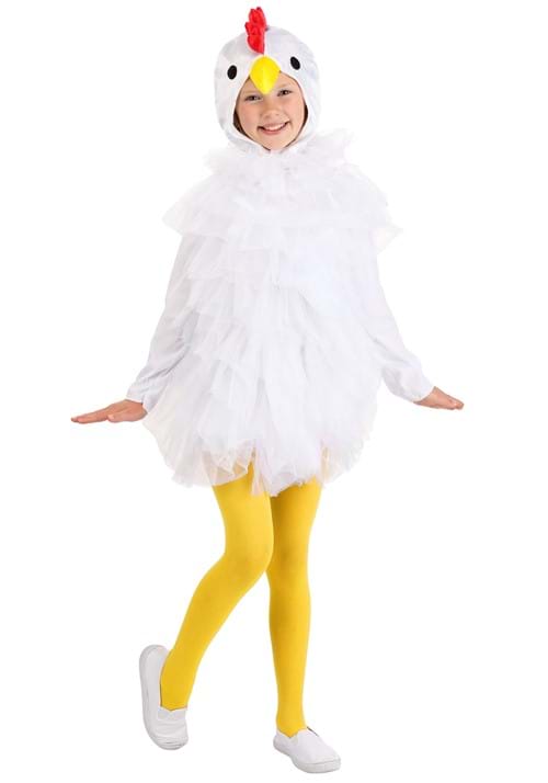White Chicken Costume for Kids - US 2354
