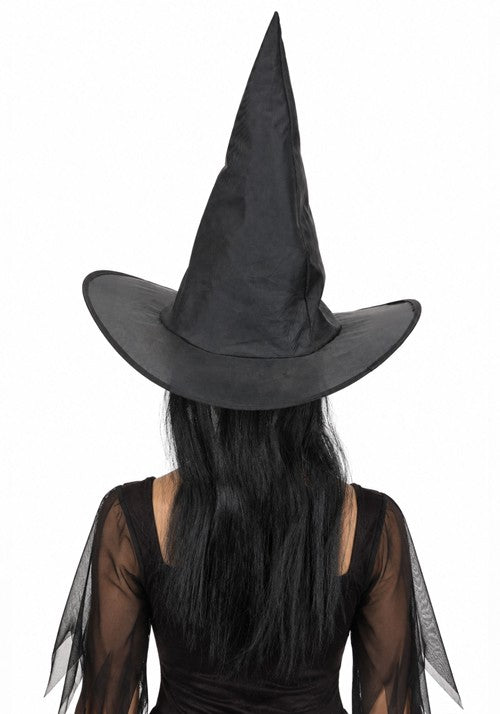 14-Inch Child Witch Costume Hat with 2 Tone Wig - US 0086