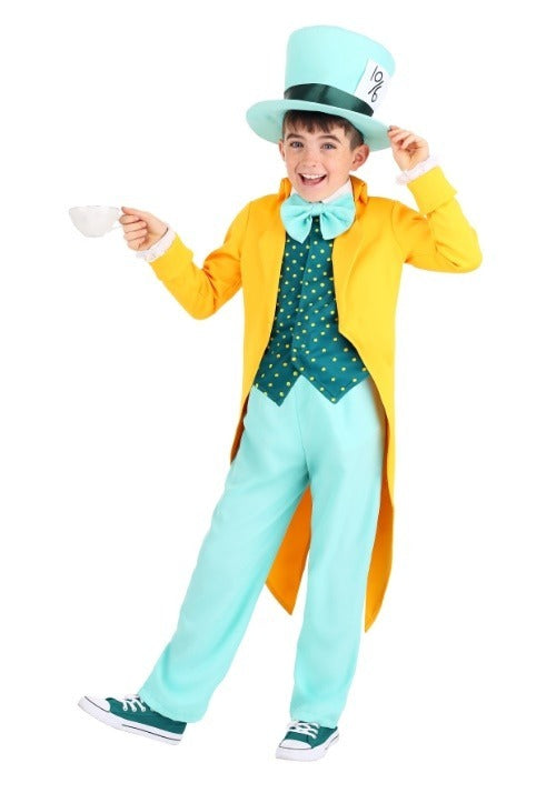 Bright Mad Hatter Costume for Children - US 9970