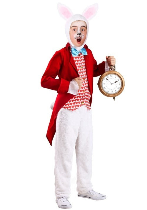 Dignified White Rabbit Kid's Costume - US 0926