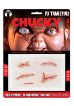 Child's Play Chucky Split and Stitched FX Transfer Makeup - US 1415