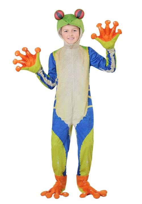 Childs Realistic Tree Frog Costume - US 8518