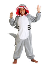 Kid's Shark Costume Onesie - US 2122