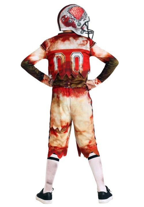 Child Zombie Football Player Costume - US 7666