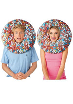 Adult Chocolate Sprinkle Donut Costume Mask - US 9157