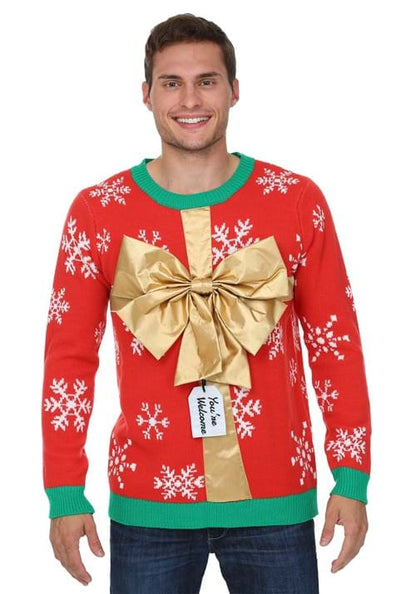 Christmas Present Ugly Christmas Sweater for Adults - US 9200