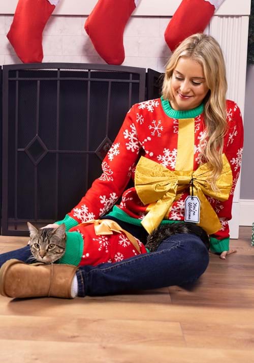 Christmas Present Sweater for Pets - US 5933