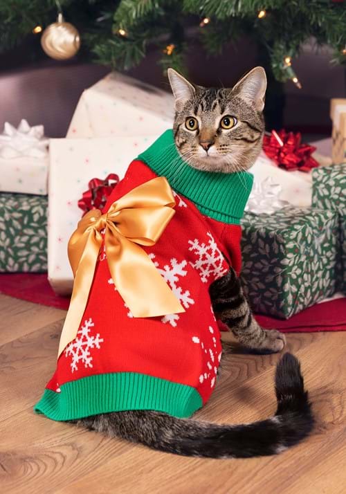 Christmas Present Sweater for Pets - US 5933