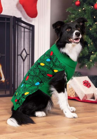 Christmas Tree Pet Holiday Sweater - US 9571
