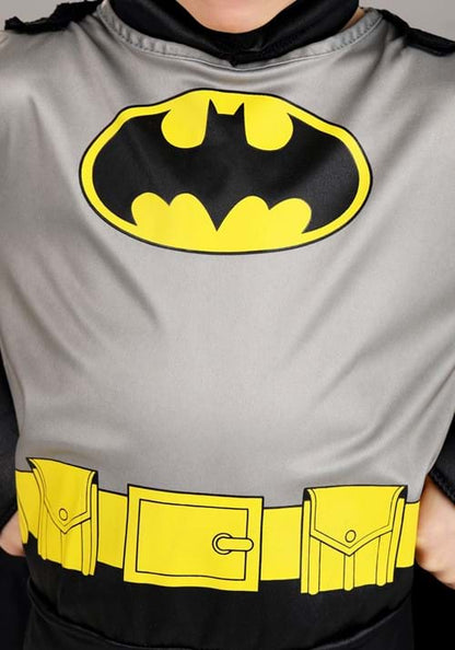 Grey and Black Batman Toddler Costume - US 8893