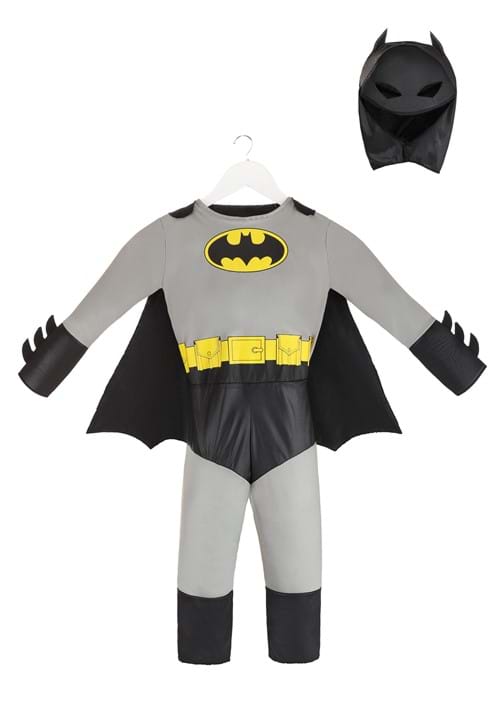 Grey and Black Batman Toddler Costume - US 8893