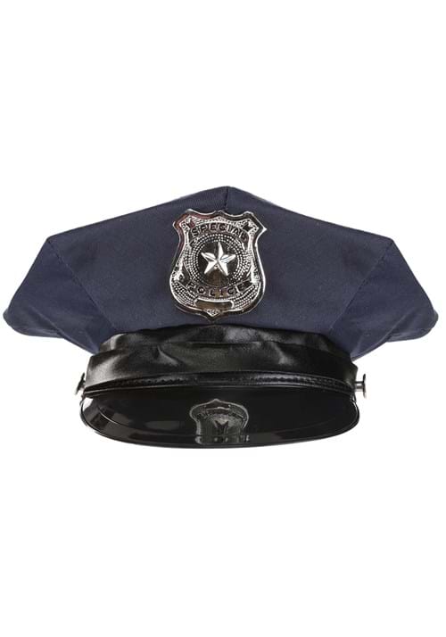 Kid's Blue Police Costume Hat - US 1697