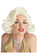 Blonde Marilyn Costume Wig for Women - US 0957