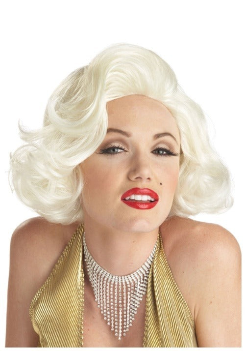 Blonde Marilyn Costume Wig for Women - US 0957
