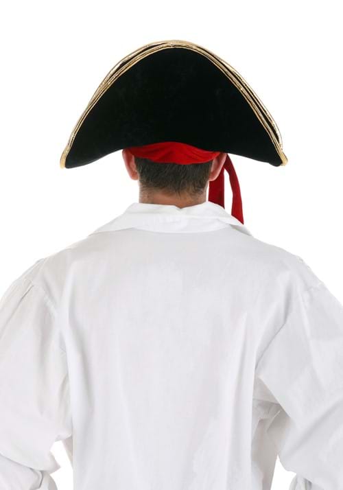 Crossbones Skull Pirate Hat for Adults - US 3595
