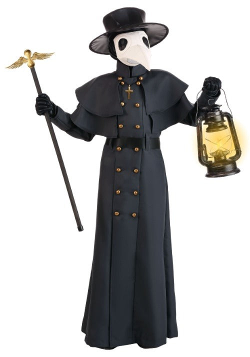 Dark Plague Doctor Costume for Kids - US 5665