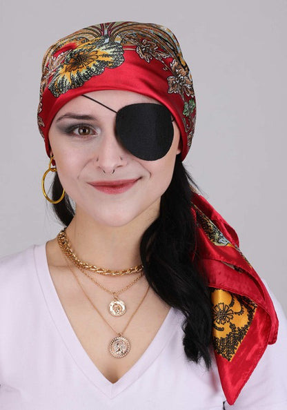 Classic Red Pirate Costume Accessory Kit - US 0186