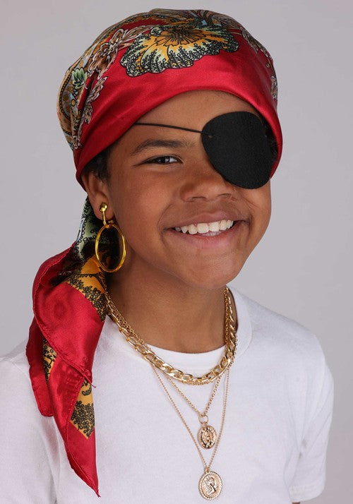 Classic Red Pirate Costume Accessory Kit - US 0186