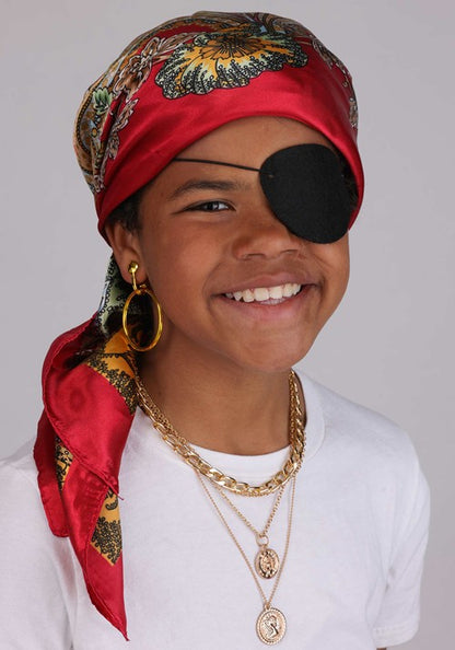 Classic Red Pirate Costume Accessory Kit - US 0186