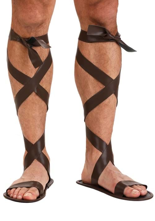 Ancient Roman Brown Sandals for Men - US 1334
