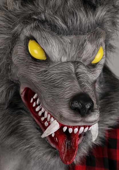 6FT Animated Ferocious Werewolf Halloween Decoration - US 9931