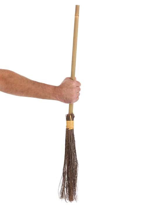 Wicked Witch Broom Costume Prop - US 7260