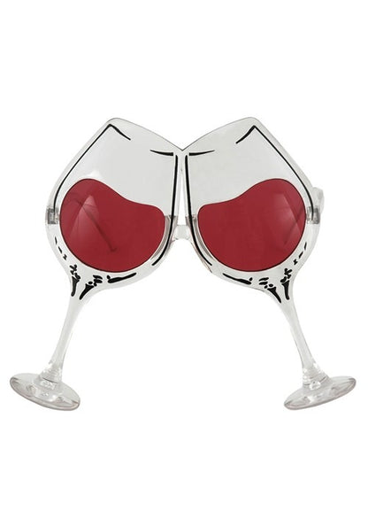 Wine Goblet Clear/Rose Eyeglasses - US 5551