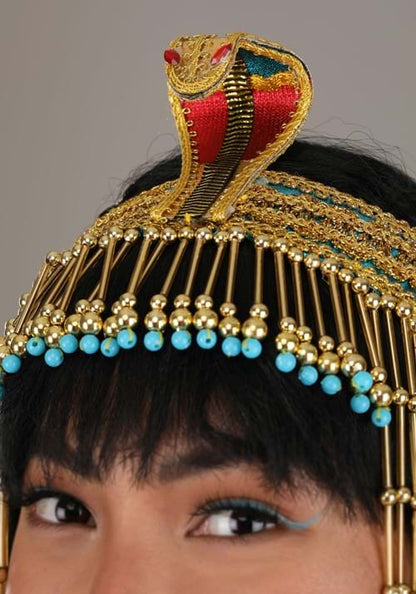 Cleopatra Beaded Snake Costume Head band - US 0161