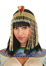 Cleopatra Beaded Snake Costume Head band - US 0161